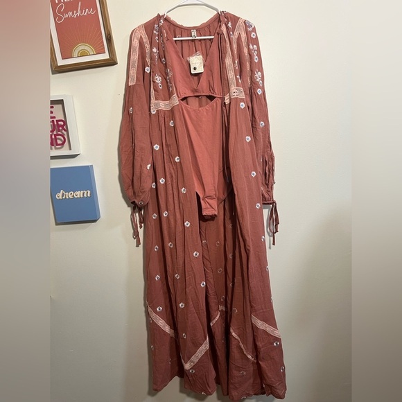 Free People Chasin' Spring Maxi Bodysuit - Picture 8 of 13